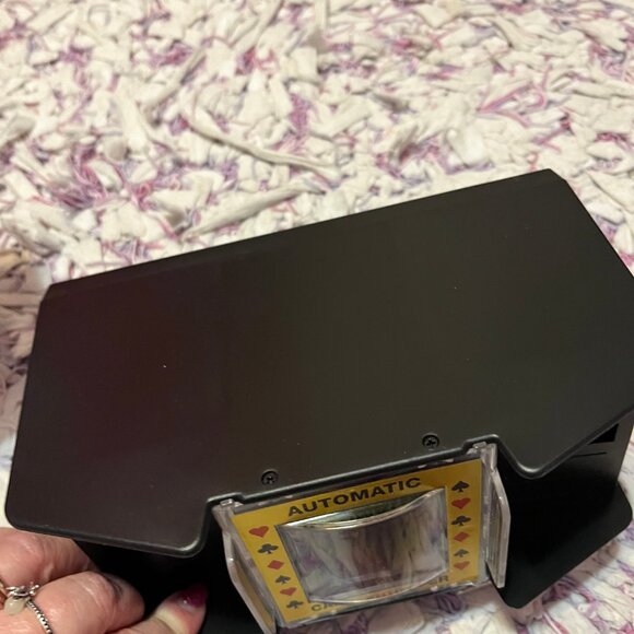 Casino 4 Deck Automatic Card Shuffler Like NEW with Batteries in Box - Picture 3 of 9